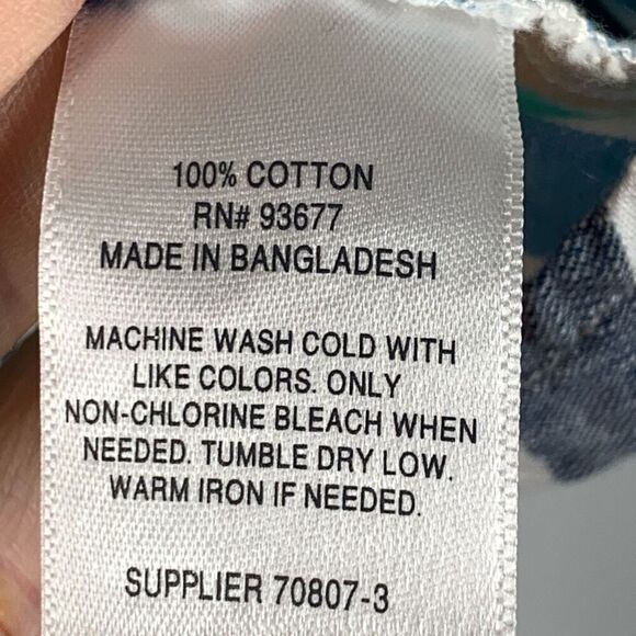 Ana A New Approach Women's Striped Open Back Tank Top Multicolor Size Large - Picture 5 of 7